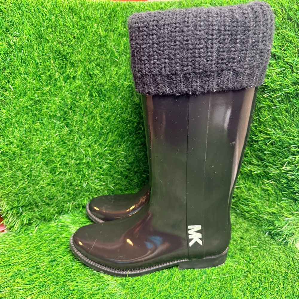 Michael Kors Black Winter Rain Boots